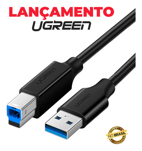 Cable de impresora USB universal A/b HP Epson Canon de 1 m