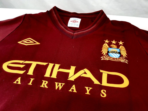 Camisa Manchester City Umbro Grená