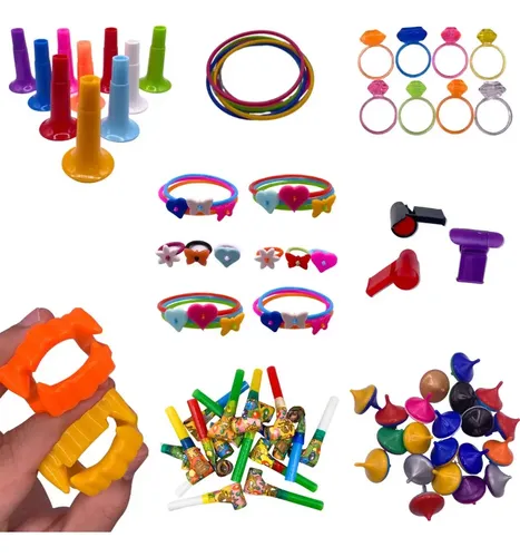Kit 250 Mini Brinquedos Lembrancinha Aniversário Festa Natal