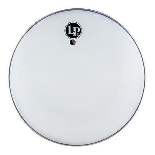 Parche 16  Para Timbal Liso Blanco Latin Percussion Lp247e