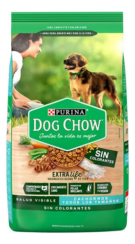 Perrarina Dog Chow Cachorros De Todos Los Tamaños 8 Kg