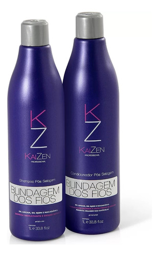 Kit Pós Selagem Kaizen Shampoo E Condicionador 2x1l
