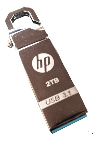 Memoria Usb 2tb Hp 2.0/3.0 Nuevas, Garantizadas Color Plateado CandadoPlata