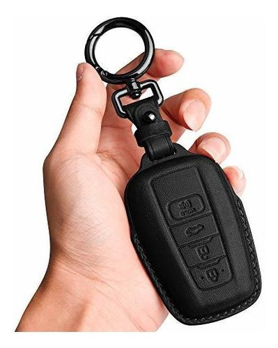 Tukellen Para Toyota Key Fob Cover Genuine Leather 8lr6n