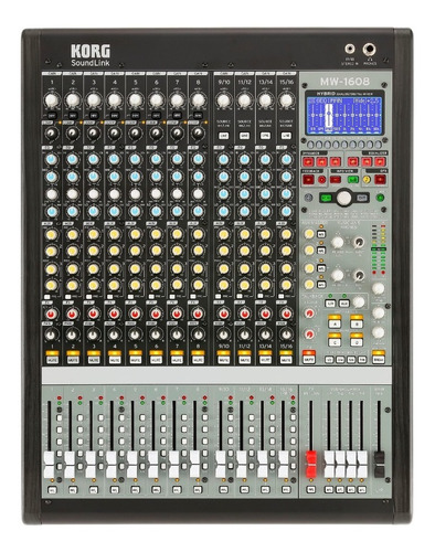 Korg Mw1608 Mixer Hibrido Analogo Digital 16 Canales