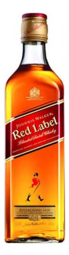 Whisky Johnnie Walker Etiqueta Roja 1 Litro Original 