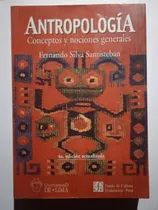 Comprar Antropología Conceptos Y Nociones Generales