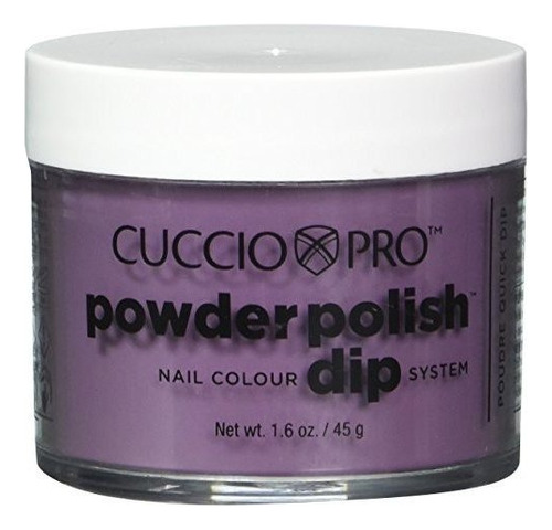 Esmalte De Uñas - Cuccio Pro Powder Polish Dip - Plum W/