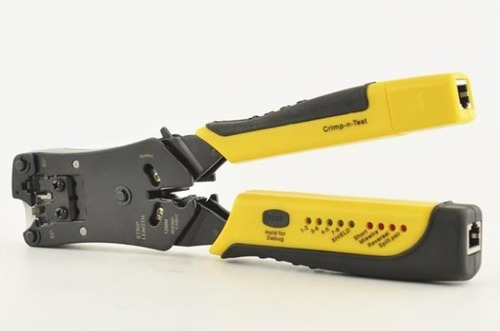 Imagem 2 de 4 de Alicate Crimpador E Testador De Cabos Hk-305 Hikari