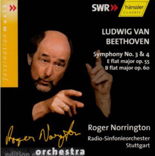 Ludwig Van Beethoven; Sinfonías 3 Y 4 De Roger Norrington En