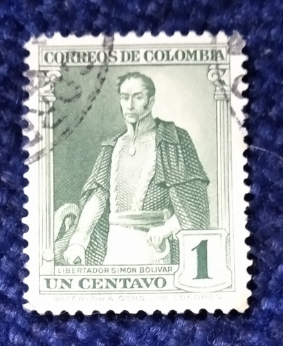 Estampilla Colombiana, Libertador Simón Bolivar