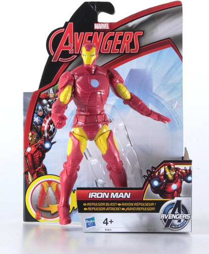 Marvel Avengers - Mighty Battlers Figures Iron Man Original