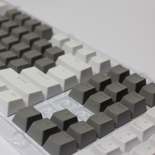 Imagen 2 de 3 de Keycaps Set Color Blanco + Gris