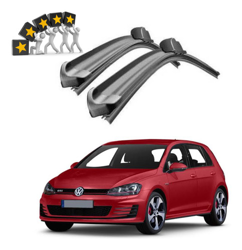 Plumas Limpiaparabrisas Flexibles Vw Golf Del 2013 Al 2020