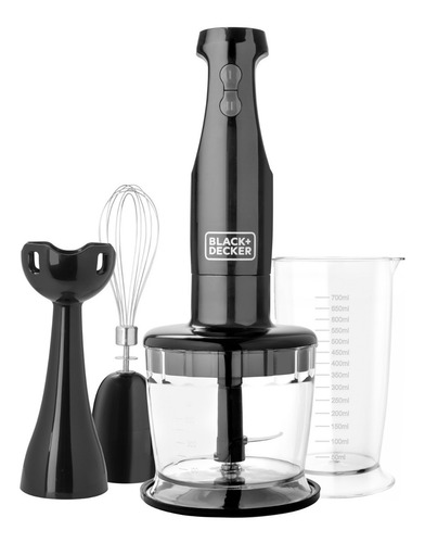 Imagen 1 de 2 de Batidora De Inmersión 3 En 1 Black&decker Hb2800b