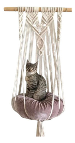 Cucha Cama Para Gatos Raiz Catalina 100cm X 40cm