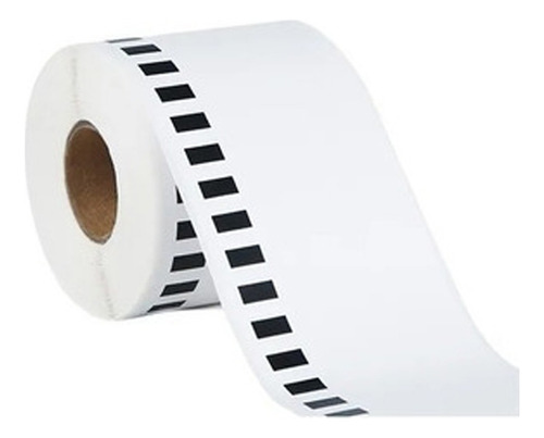 Cinta Rotuladora Dk-2251 6,2 Cm X 15.24 Mts Ql800 Ql820 Pg Color Blanco