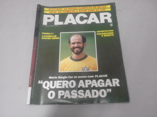 Revista Placar Nº 779 - Abril De 1985 - Poster Bebeto E Casa