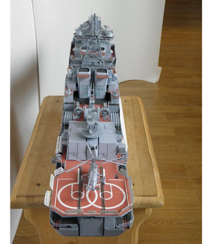 3d 1/200 Almirante Russo Levchenko Sem Peças De Conserto
