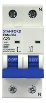Comprar Interruptor Automático Bipolar 2x20a 6ka Curva C Stanford