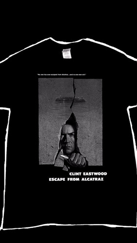 Escape From Alcatraz Playeras De Peliculas