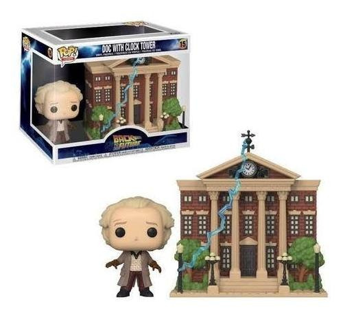 Torre Del Reloj Doc Brown 15 Volver Al Futuro Funko Original