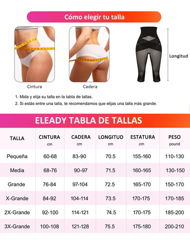 Pantalones Moldeadores De Cuerpo Para Mujer Control De