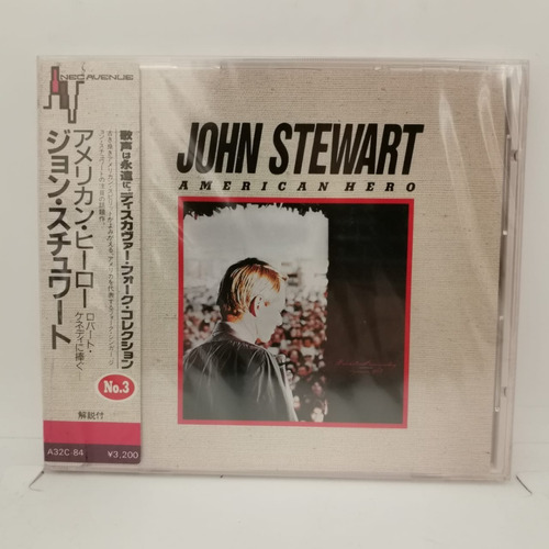 John Stewart American Hero Cd Japones Obi Nuevo Musicovinyl