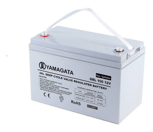 Bateria Ciclo Profundo Yamagata 100a/h-12v Gel Deep Cycle