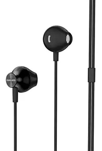 Fones de ouvido intra-auriculares Philips Taue100bk/00 pretos