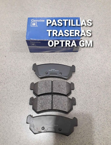 Pastillas Traseras Optra Gm