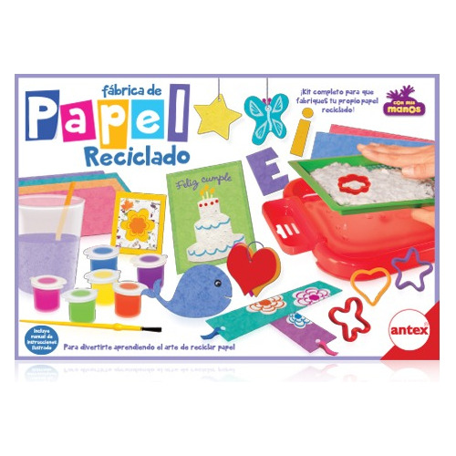 Fabrica De Papel Reciclado Con Mis Manos Antex 0024