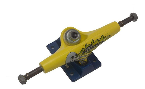 Truck Thunder Gerwer Rocket 129mm - Amarelo E Azul