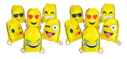 Rin Emoji Assorted Emoticon Party Favors Mochilas Con