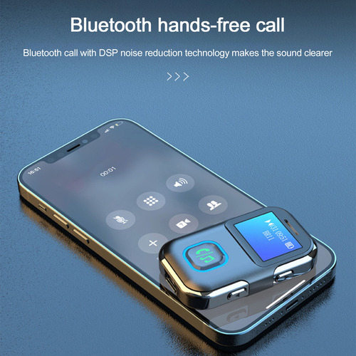 Receptor Bluetooth 5.1 Para Coche, Bluetooth A Con Cancelaci