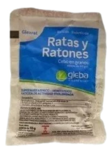 Glexrat X 50 Grs Raticida Ratas
