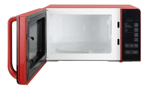 Imagen 3 de 5 de Horno De Microondas Winia 0.7 Pies Kor-663r Rojo