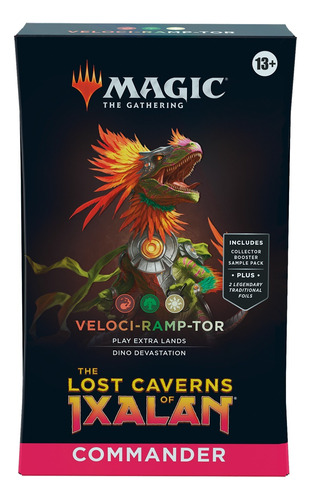 Magic The Lost Caverns Of Ixalan Commander Veloci Ramp Tor