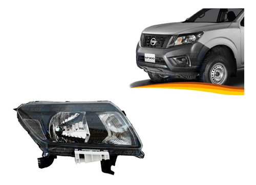 Optico Nissan Np300 2016 2020 Fondo Negro