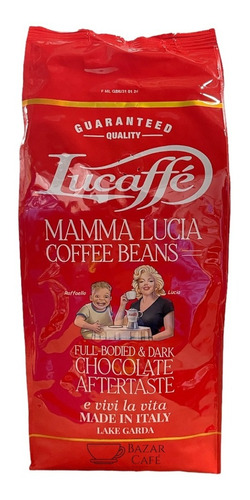 Café En Grano Entero Lucaffe Mamma Lucia 1kg Envío Gratis 