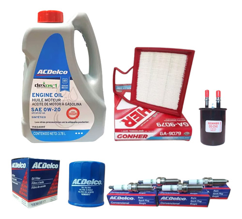 Kit De Afinación Aveo Ng 1.5l Aceite 0w20 2018/2022