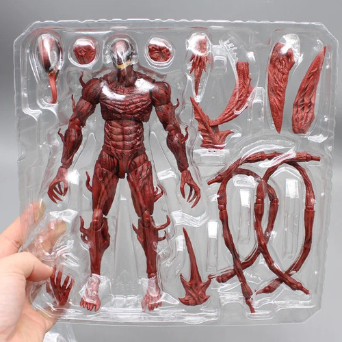 Brinquedos De Bonecos De Ação Articulados Shf Venom 2 Carnag