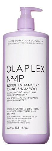 Champú Olaplex Nº.4p Blonde Enhancer Tonificante 1l