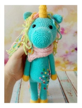 Patrón Unicornio Amigurumi