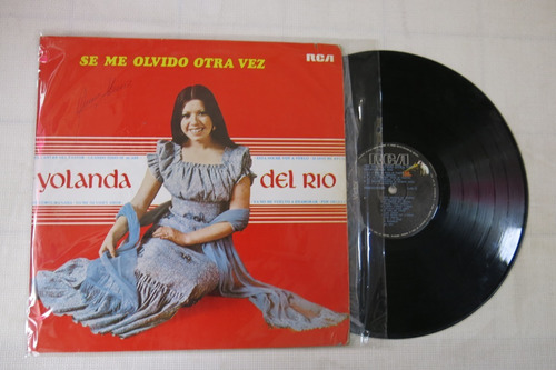 Vinyl Vinilo Lp Acetato Yolanda Del Rio Se Me Olvido Otra Ve