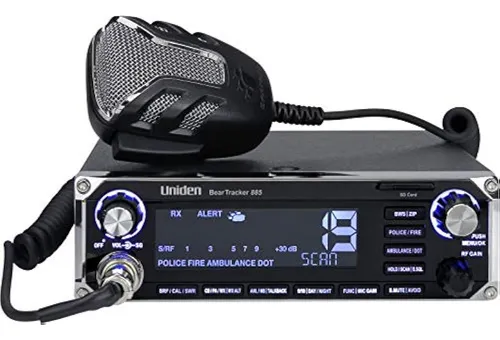 Uniden Beartracker 885 - Radio Cb Híbrida Con Todas Las