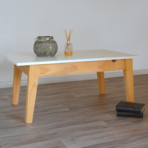 Imagen 2 de 8 de Mesa Ratona Nordico Escandinava 60x100 Stockhoy Comedor