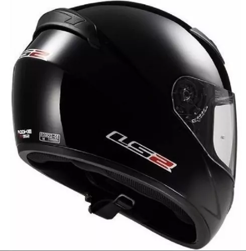 Casco LS2 Rookie Single Mono FF352 misura: M, 57-58cm 1300 g HPTT  Polycarbonat nero lucente con visiera (chiaro) ECE 22.05