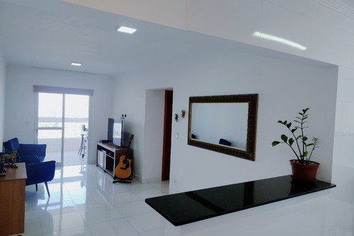 Apartamento 2 Dormitórios Sendo 1 Suíte Vila Tupi Praia Grande Sp