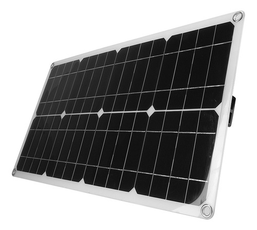Panel Solar 25w Dual 5v Usb Flexible Solo Cristal Potencia